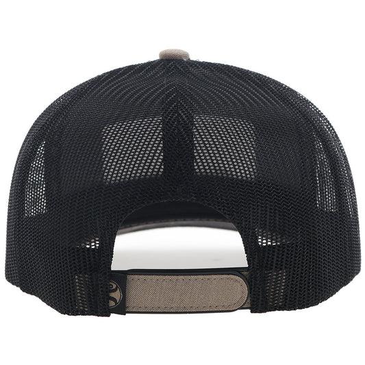 HOOEY Rank Stock Logo Trucker Cap, Tan