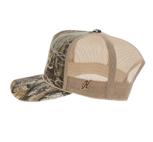 HOOEY OG RealTree Edge Cap, Camo/ Tan
