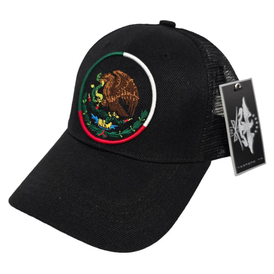 EL GENERAL Mexico Logo Embroidery Cap, Black