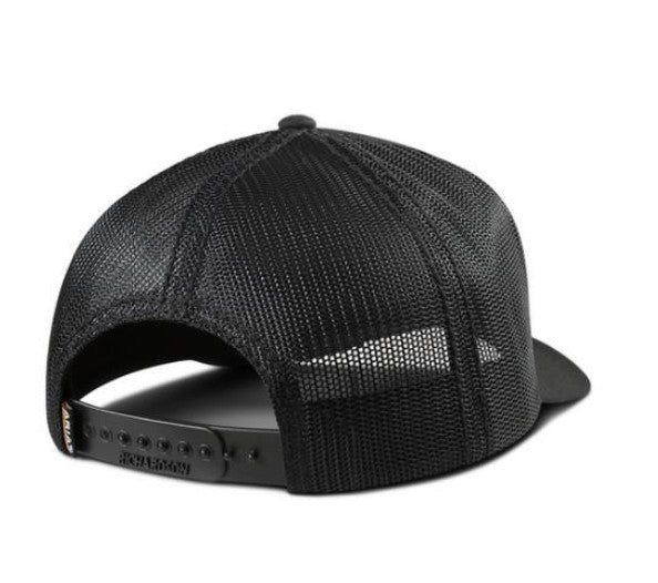 ARIAT Embroidered Logo Snapback Cap, Black
