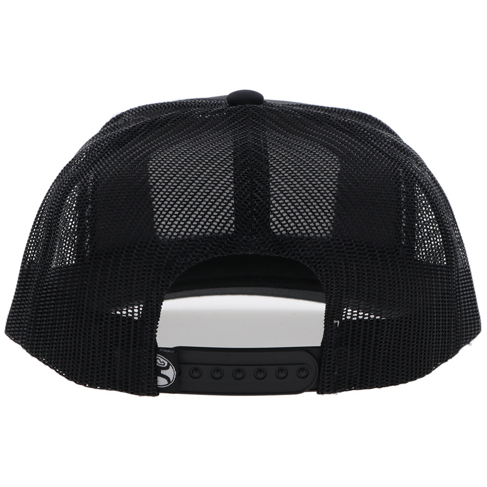 HOOEY Trip 5-Panel Trucker Cap, Black