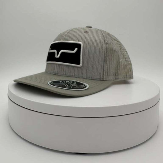 KIMES RANCH All Mesh Trac Trucker Cap, Grey