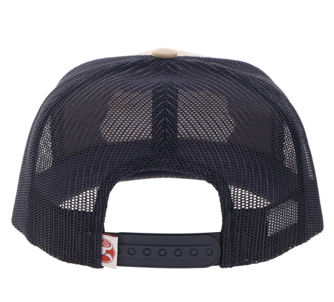 HOOEY Diamond Hooey Patch Cap,Tan/Navy