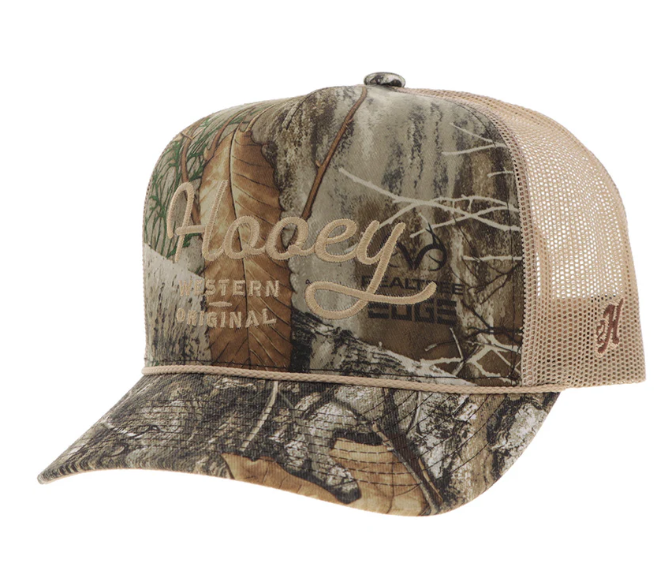 HOOEY OG RealTree Edge Cap, Camo/ Tan
