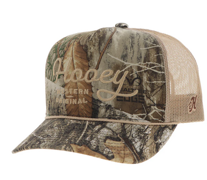 HOOEY OG RealTree Edge Cap, Camo/ Tan