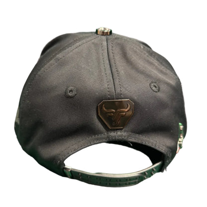 Lamasini Black Tricolor Gallero Snapback Cap
