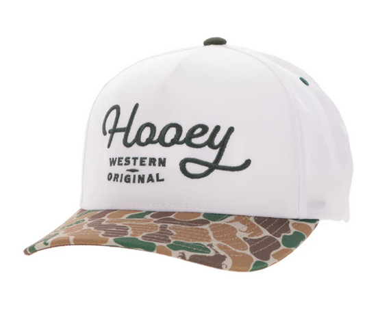 HOOEY OG Hooey Embroidered Cap White/Camo