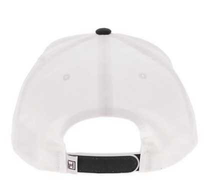 HOOEY "Western Swing"  White With Black Embroidery Logo Cap