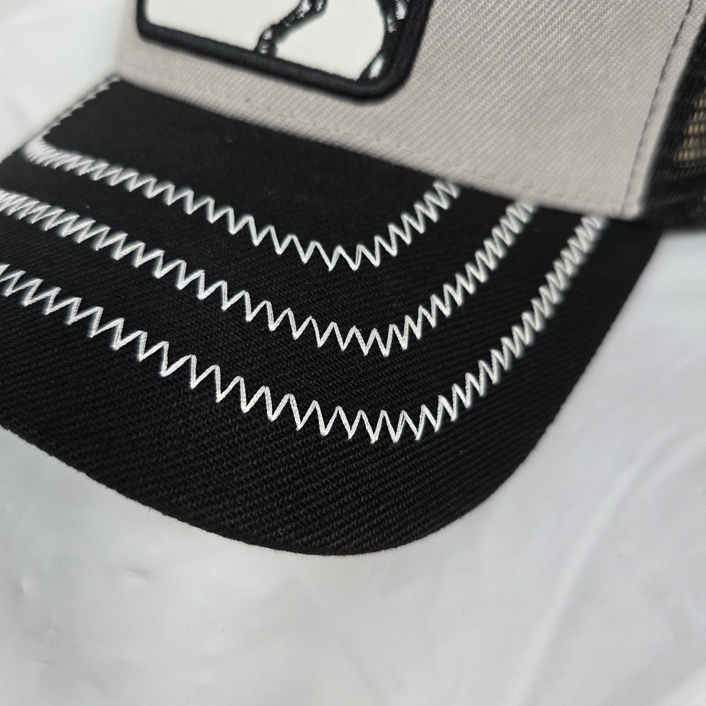 EL GENERAL Horse Patch Cap, Gray