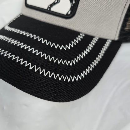 EL GENERAL Horse Patch Cap, Gray