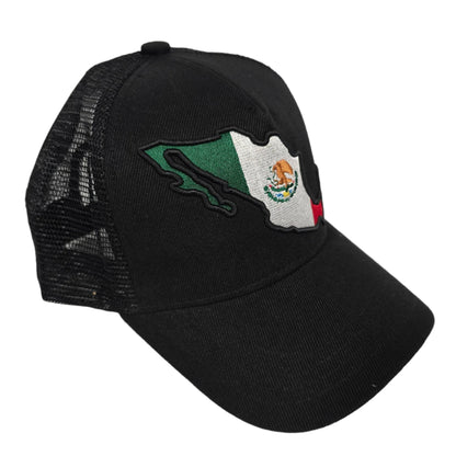 EL GENERAL Country Mexico Embroidery Cap, Black