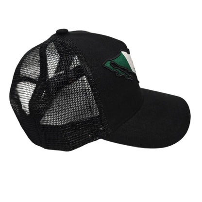 EL GENERAL Country Mexico Embroidery Cap, Black