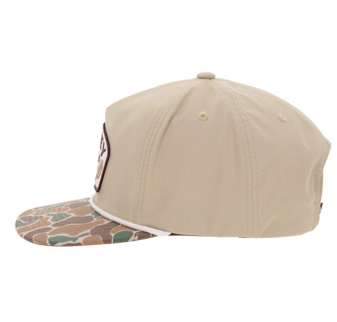 HOOEY Outfitters Patch Logo Cap ,Tan