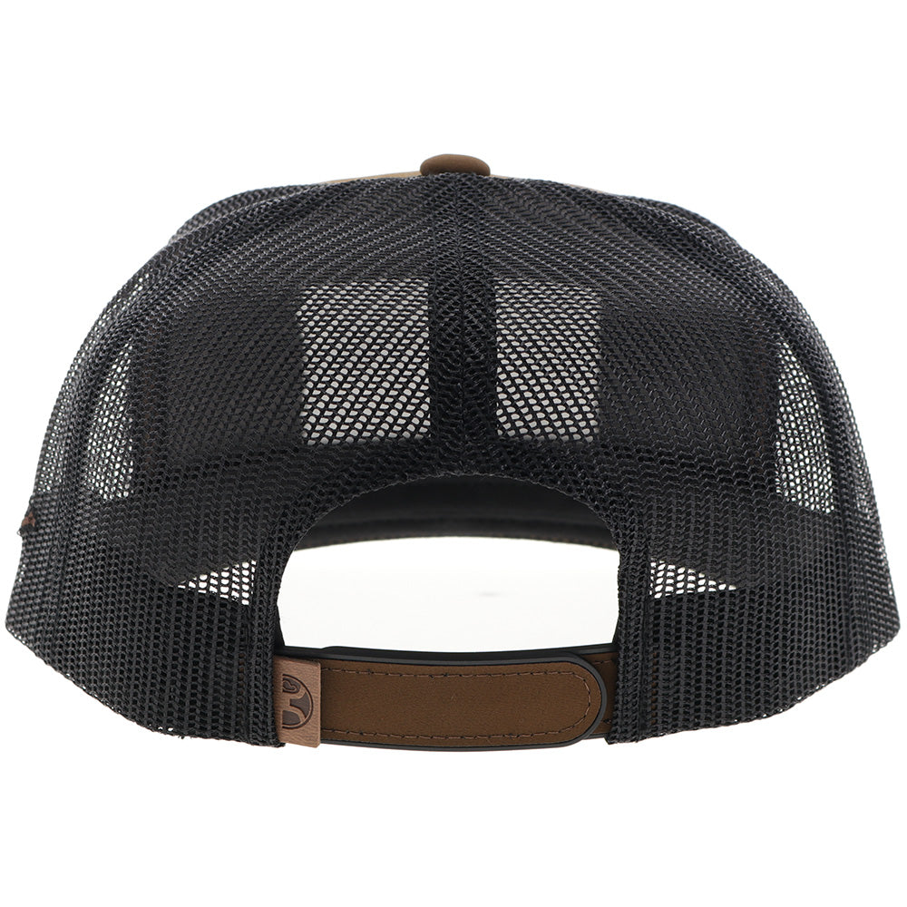 HOOEY Liberty Roper 6-panel Trucker Cap, Brown