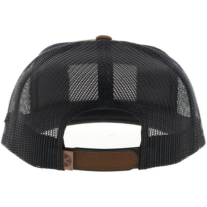 HOOEY Liberty Roper 6-panel Trucker Cap, Brown