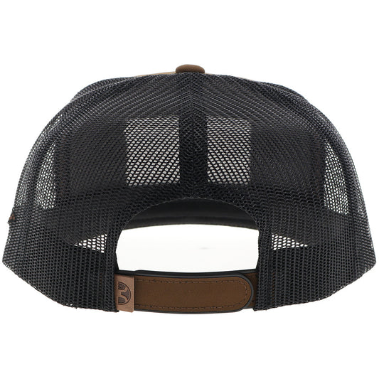 HOOEY Liberty Roper 6-panel Trucker Cap, Brown