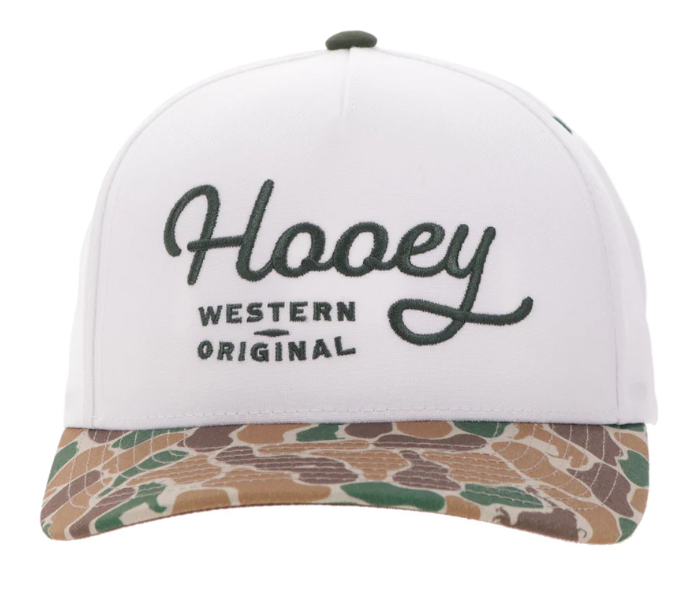 HOOEY OG Hooey Embroidered Cap White/Camo