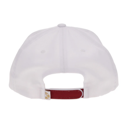 HOOEY Wild Ride Embroidery Logo Trucker Cap, White