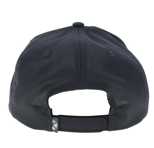 HOOEY Wild Ride Embroidered Logo Cap, Navy/Tan