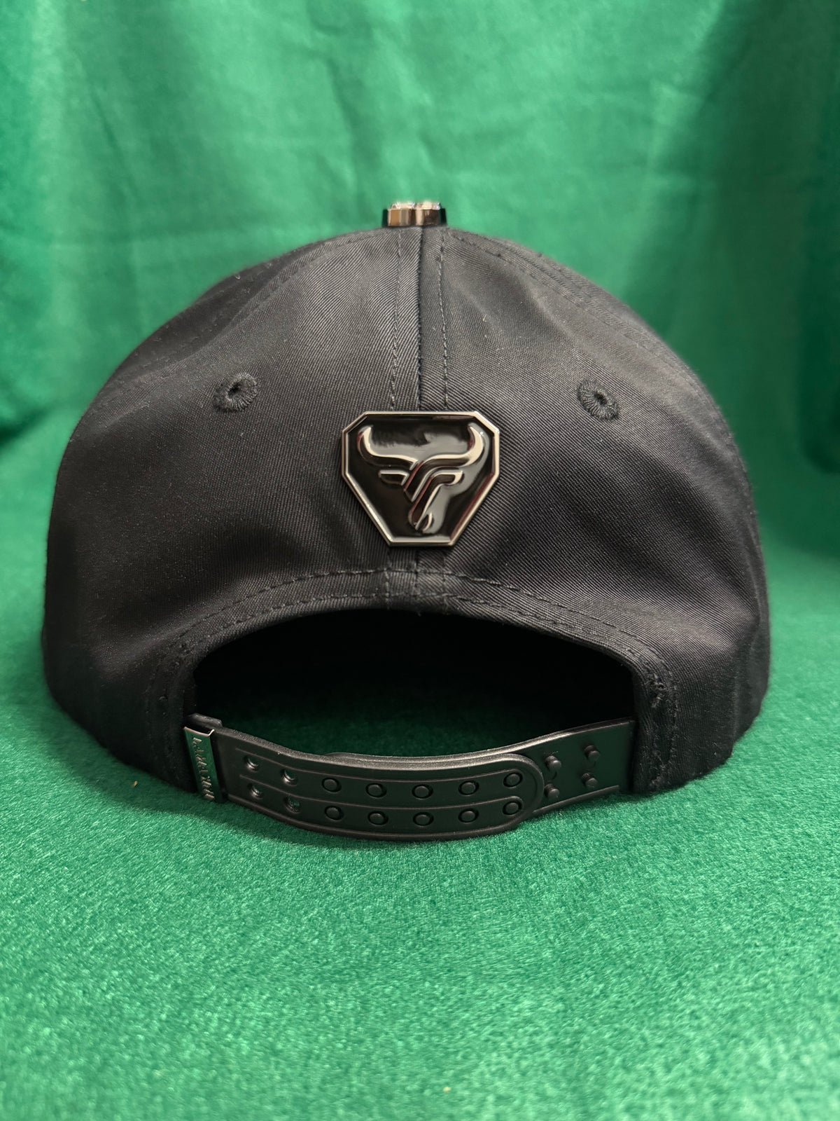 Lamasini Black Lucky 7 Rimestones Snapback Cap