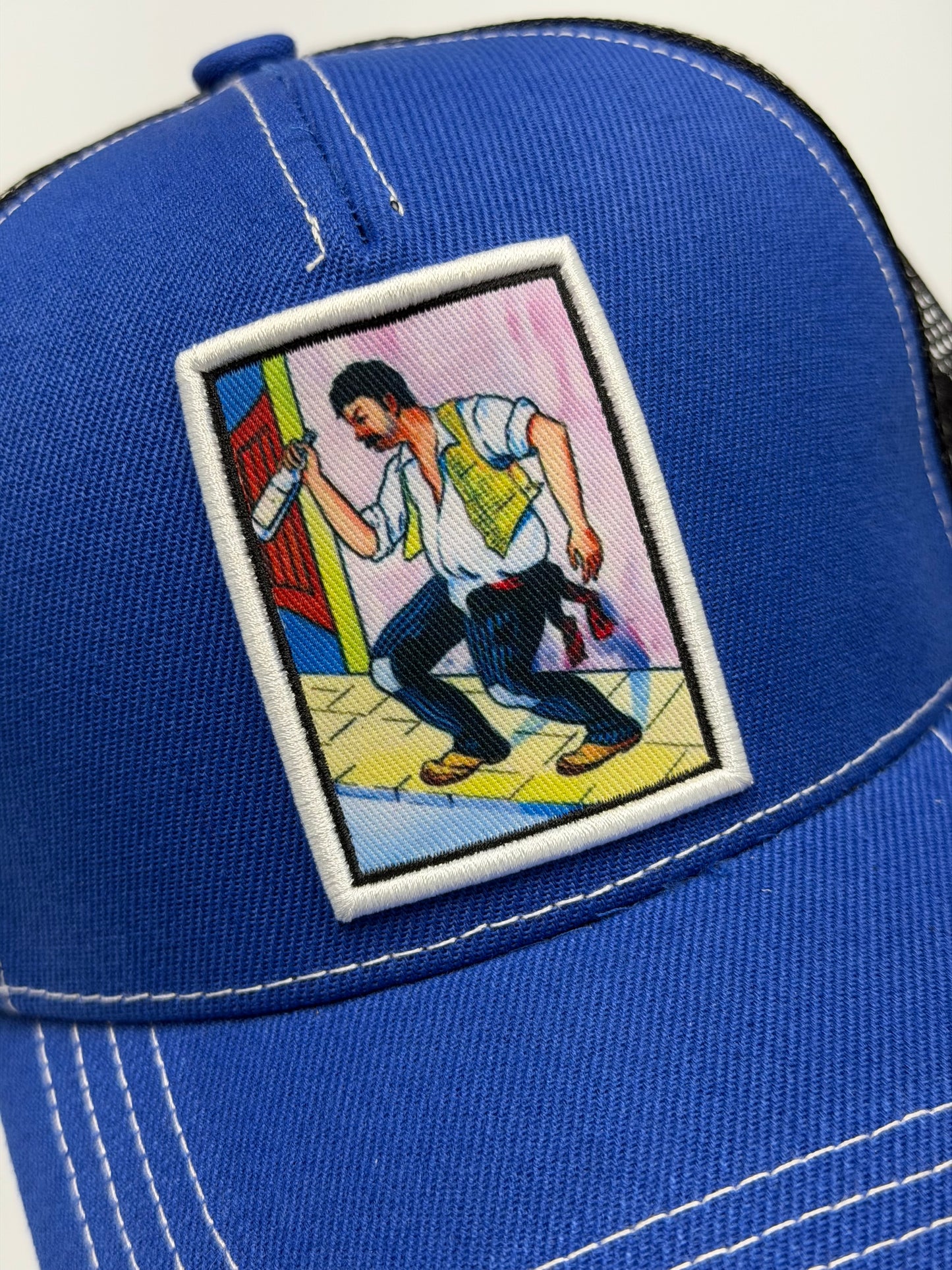 EL GENERAL El Borracho Patch Cap, Blue