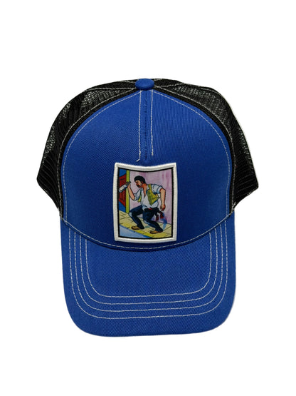 EL GENERAL El Borracho Patch Cap, Blue