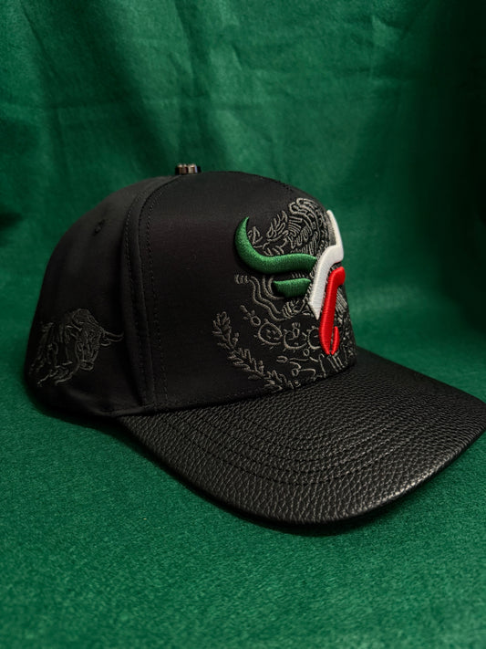 Lamasini Black Bull Tricolor Snapback Cap