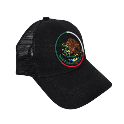 EL GENERAL Mexico Logo Embroidery Cap, Black