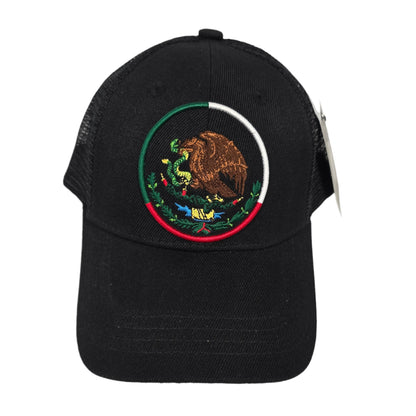 EL GENERAL Mexico Logo Embroidery Cap, Black