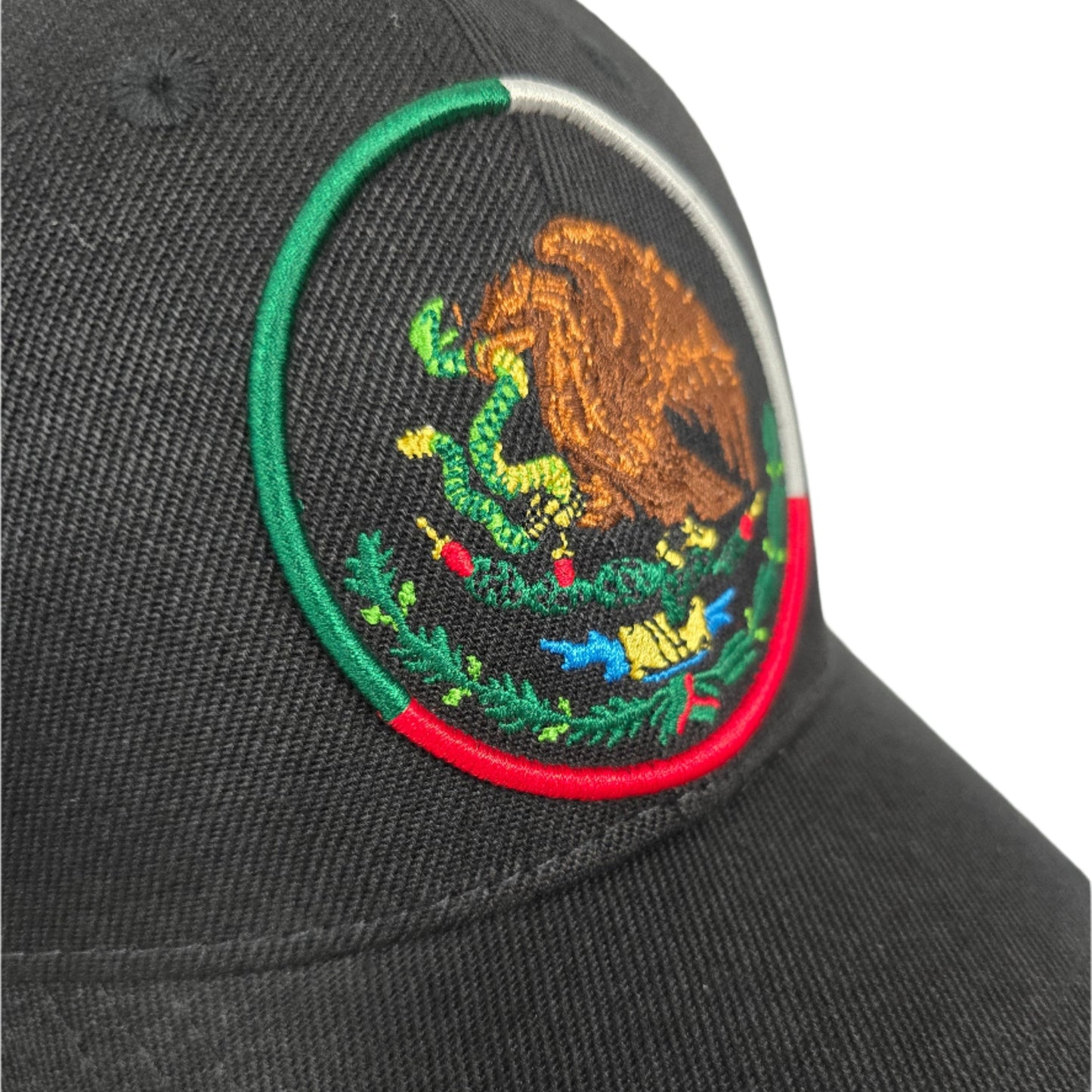 EL GENERAL Mexico Logo Embroidery Cap, Black