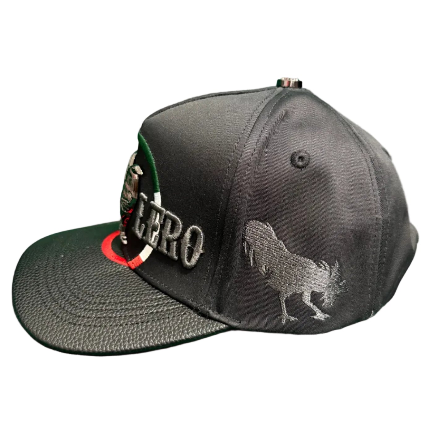 Lamasini Black Tricolor Gallero Snapback Cap
