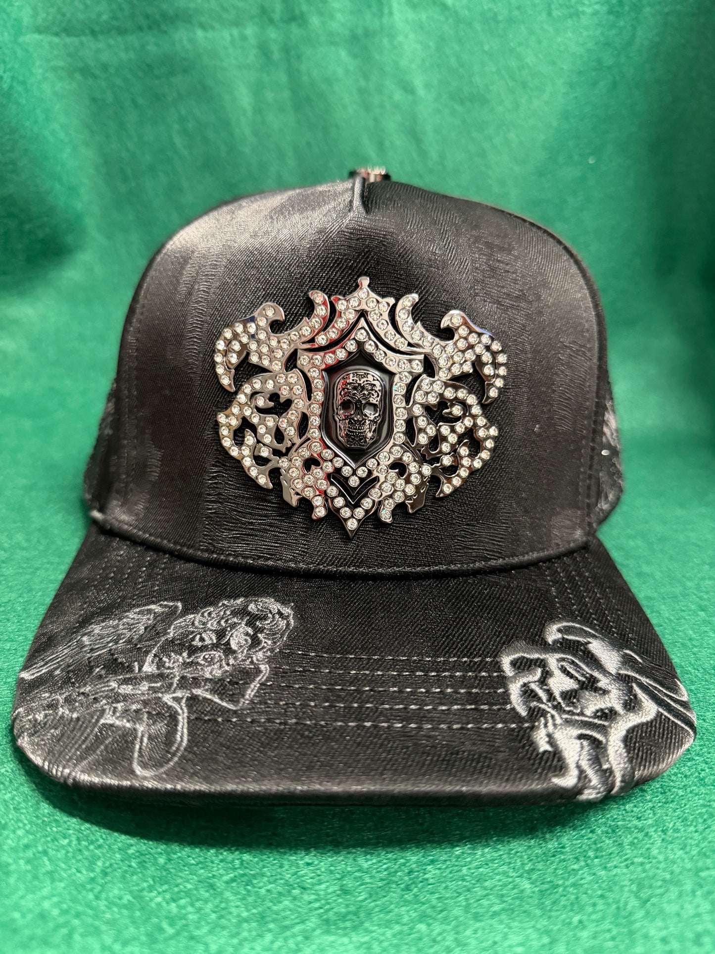Lamasini Black Angel Snapback Cap