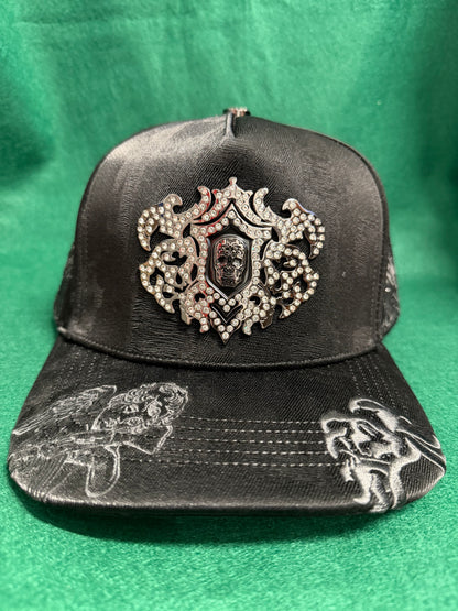Lamasini Black Angel Snapback Cap