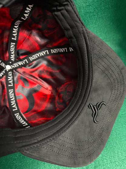 Lamasini Black Metal Biohazard Snapback Cap