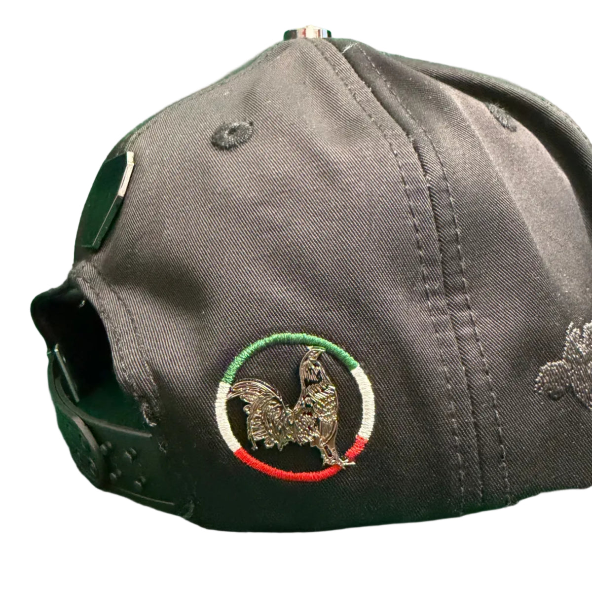Lamasini Black Tricolor Gallero Snapback Cap