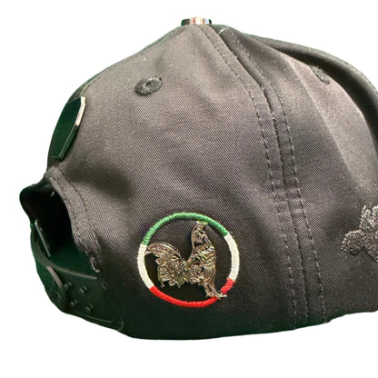 Lamasini Black Tricolor Gallero Snapback Cap
