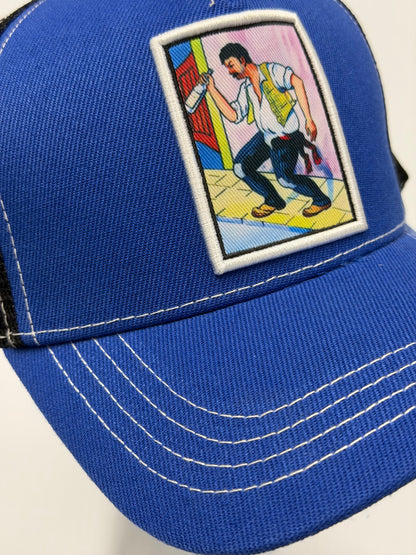 EL GENERAL El Borracho Patch Cap, Blue