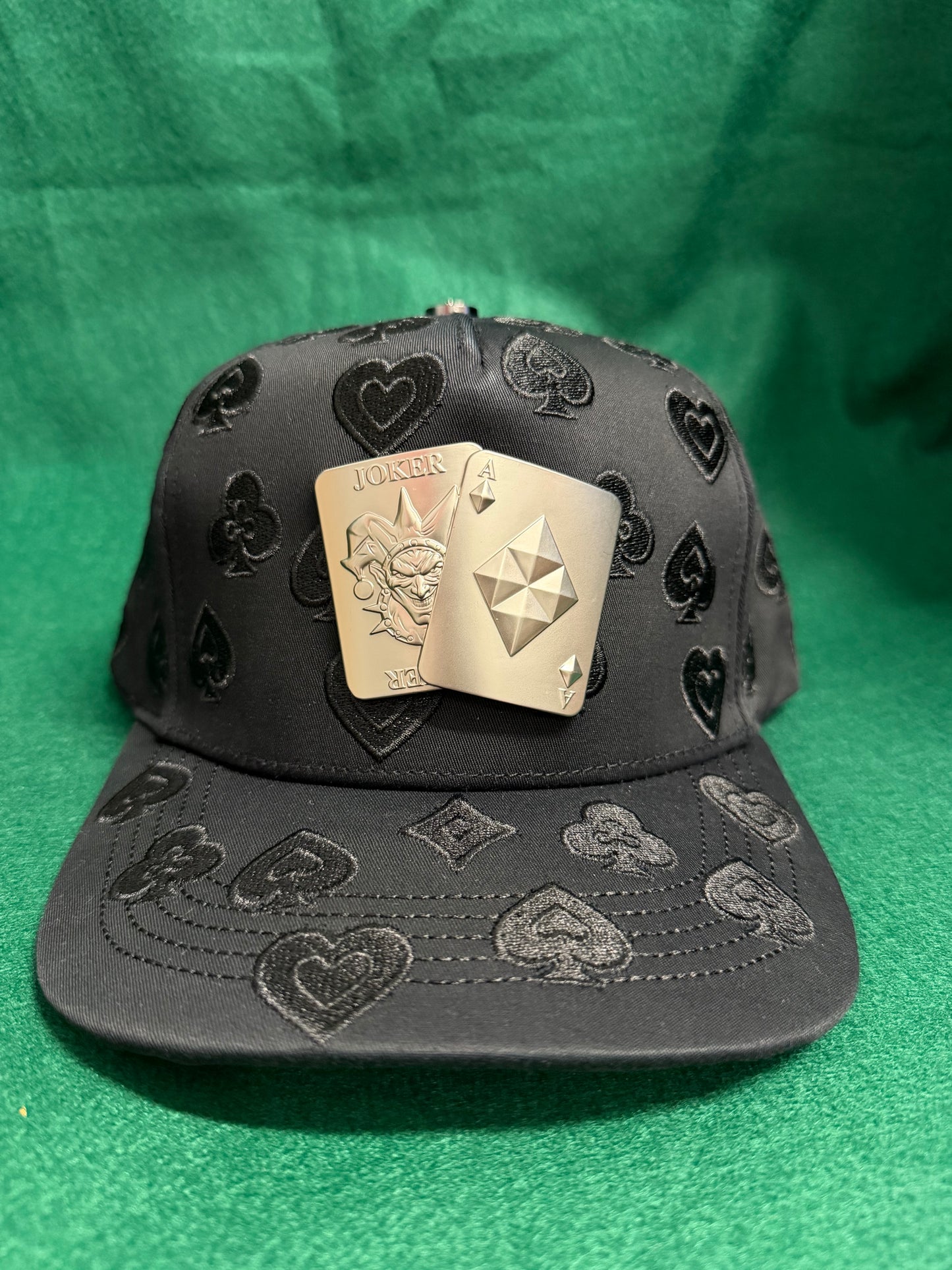 Lamasini Black Metal Joker Snapback Cap