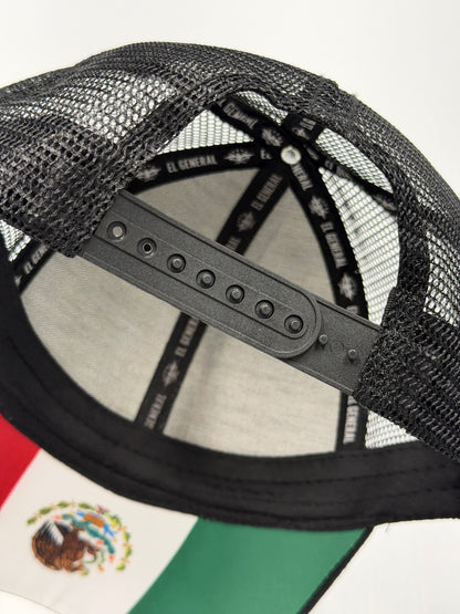 EL GENERAL Virgen De Guadalupe Cap, Black