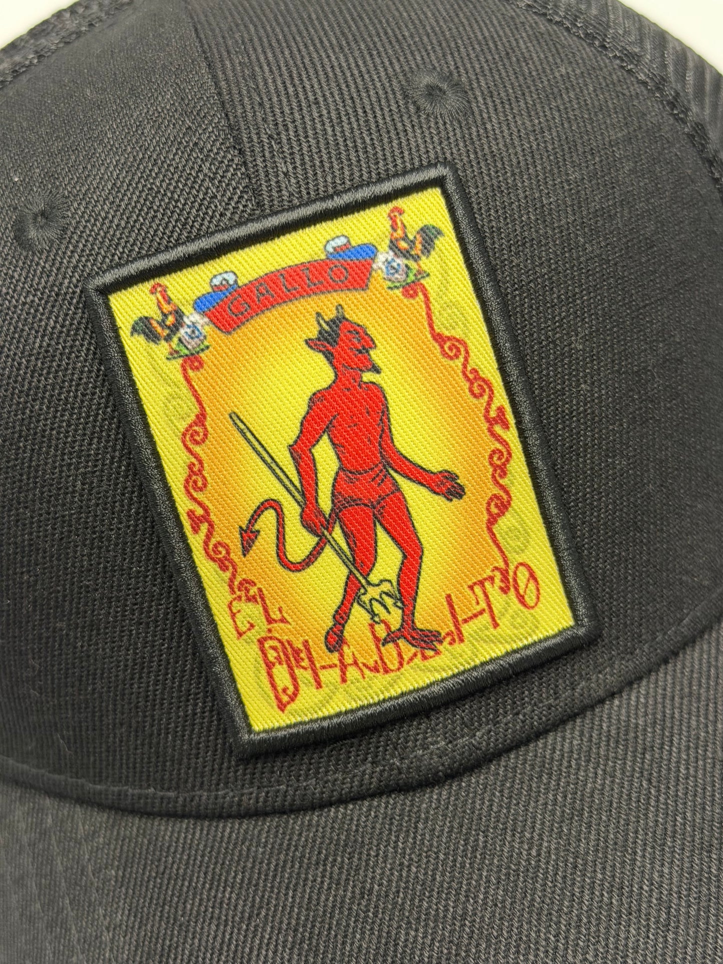 EL GENERAL El Diablo Patch Cap, Black