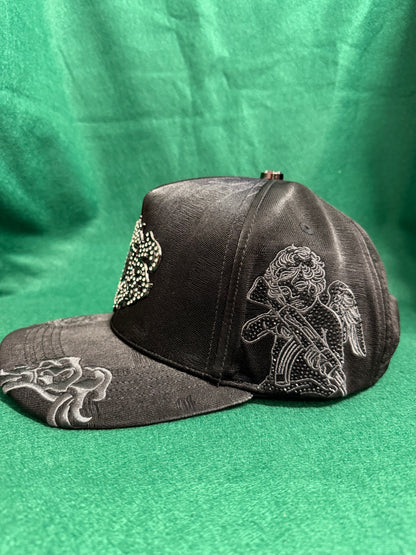 Lamasini Black Angel Snapback Cap