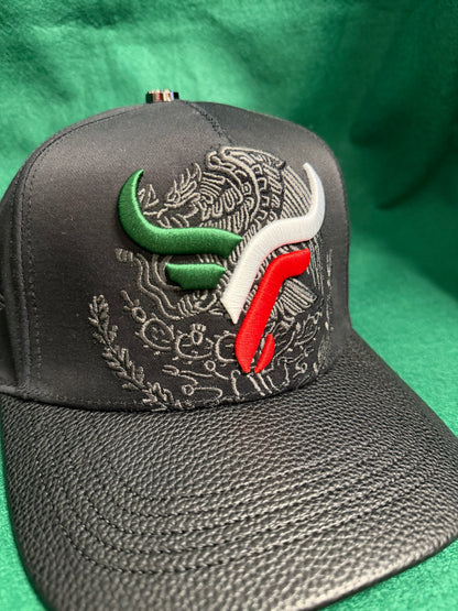 Lamasini Black Bull Tricolor Snapback Cap