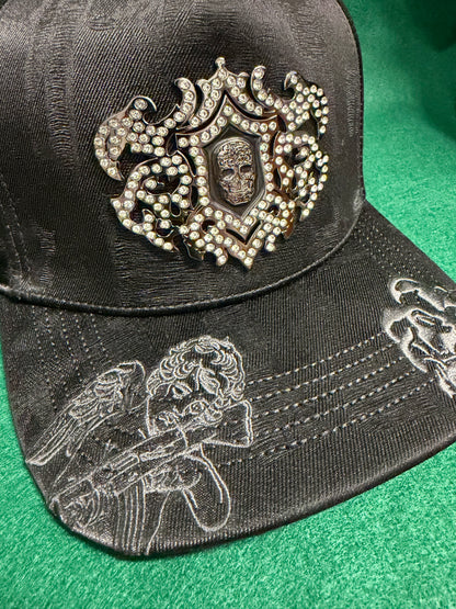 Lamasini Black Angel Snapback Cap