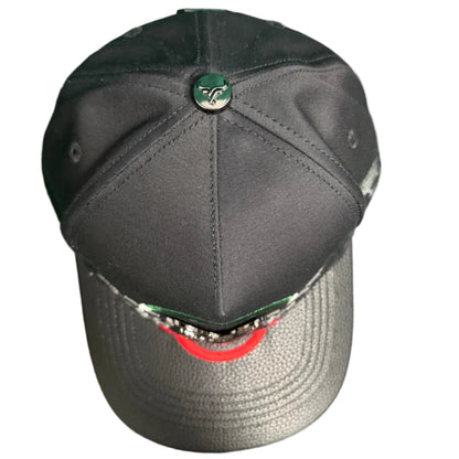 Lamasini Black Tricolor Gallero Snapback Cap