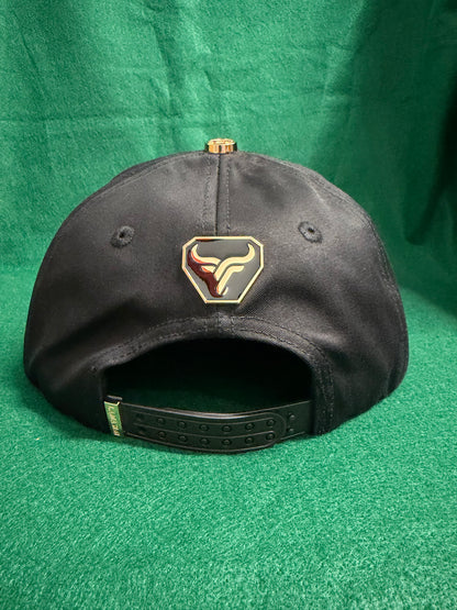 Lamasini Black Metal Biohazard Snapback Cap