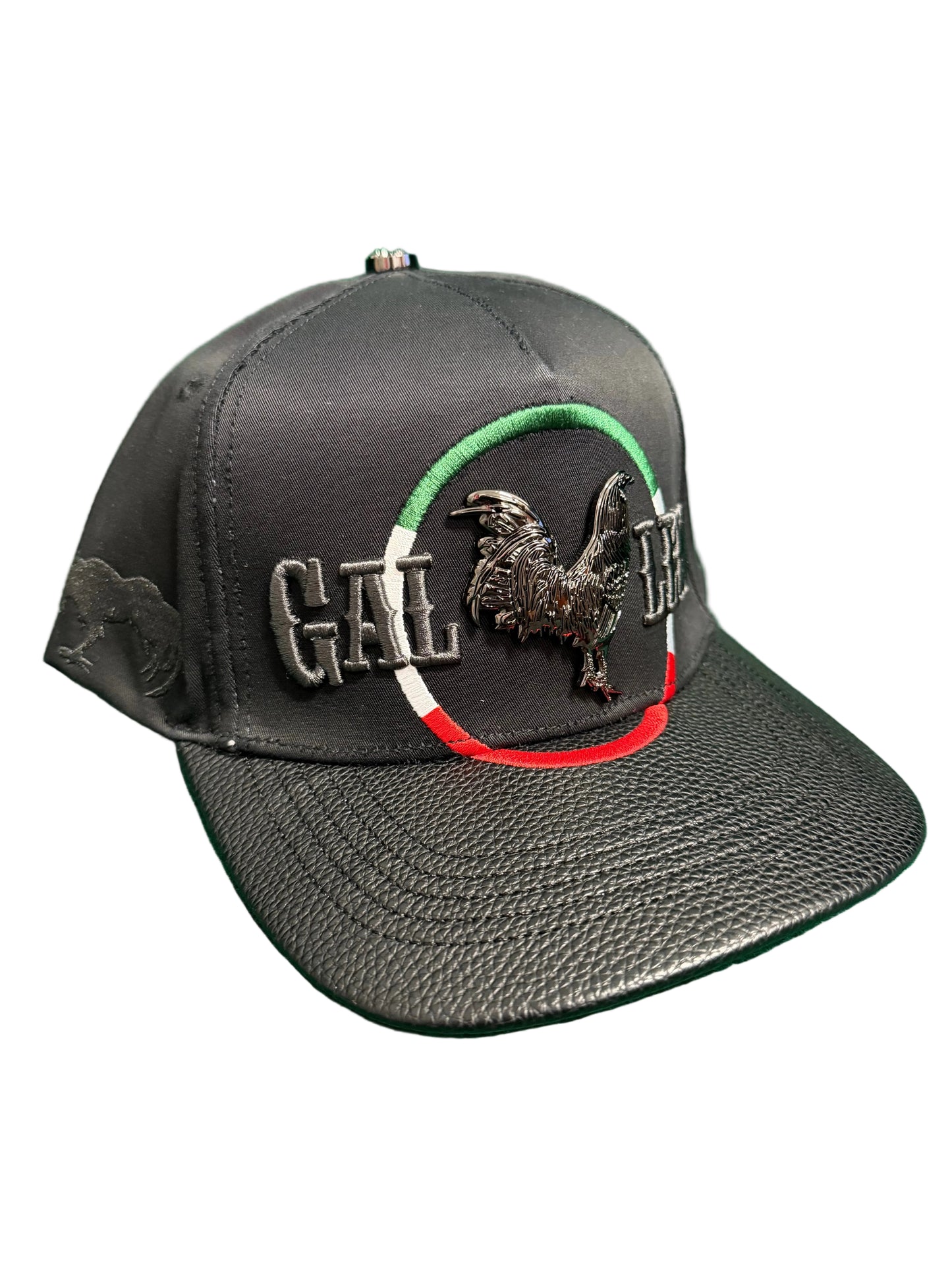 Lamasini Black Tricolor Gallero Snapback Cap