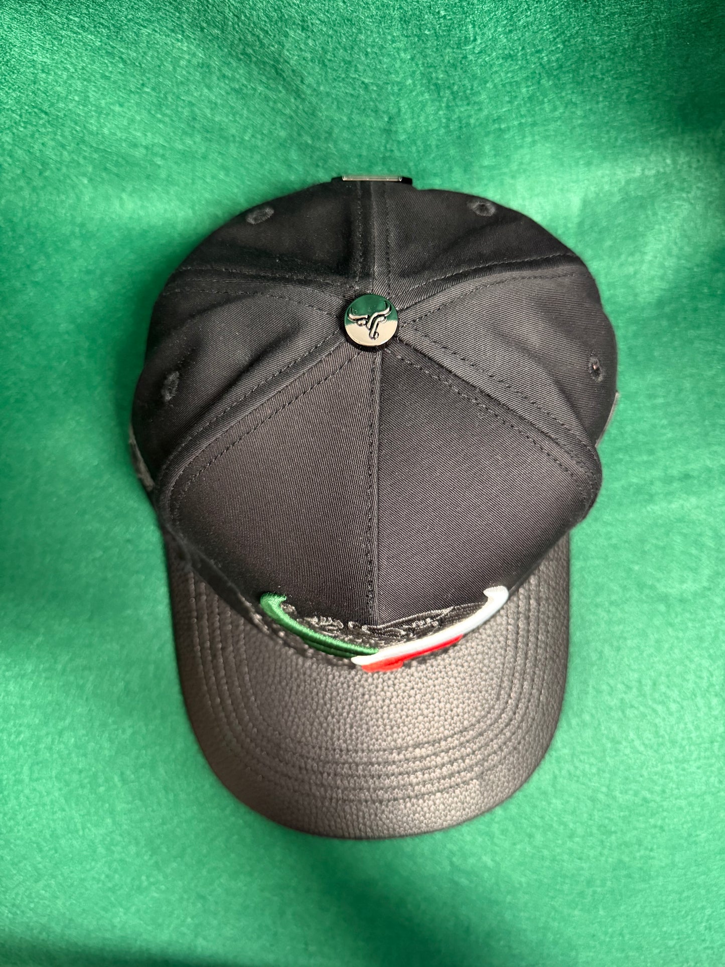 Lamasini Black Bull Tricolor Snapback Cap