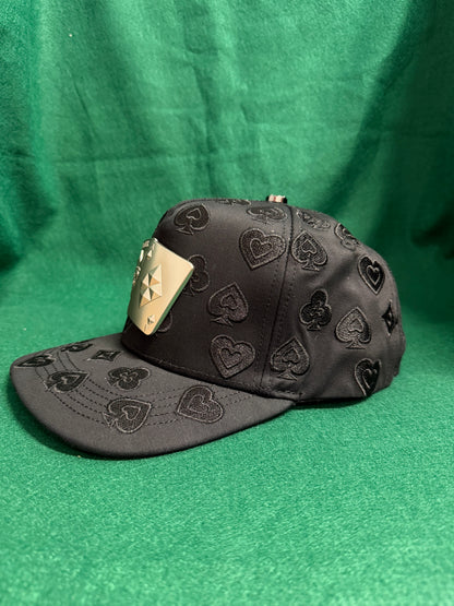 Lamasini Black Metal Joker Snapback Cap