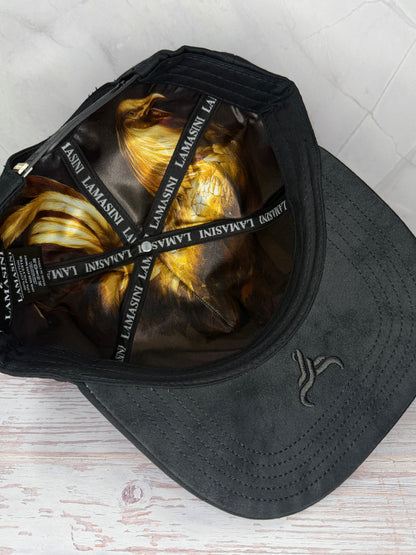 Golden Rooster Black Snapback Cap
