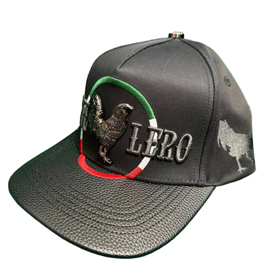 Lamasini Black Tricolor Gallero Snapback Cap